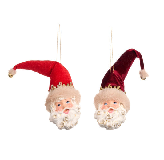 Nisse med velourhue