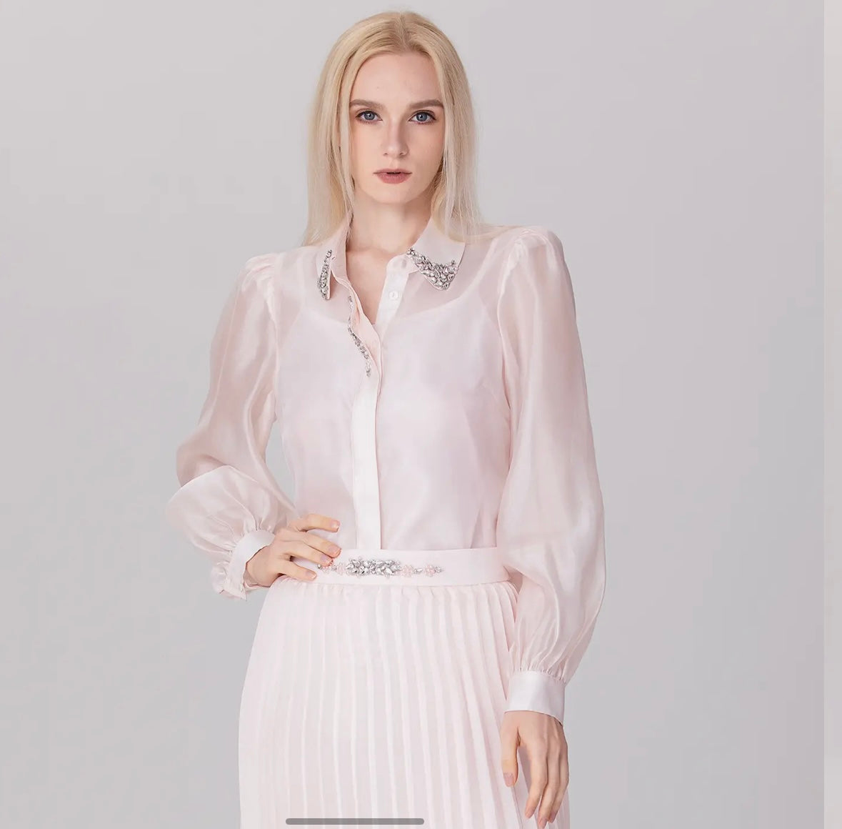 Organza skjorte