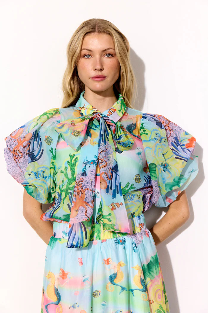 MARINA SHIRT - OCEAN LIFE ART PRINT