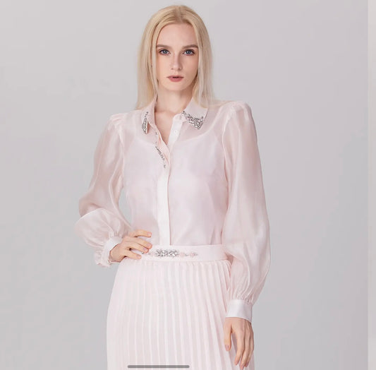Organza skjorte