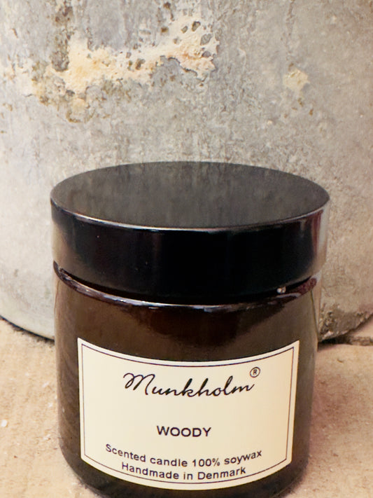 Munkholm Duftlys i glas - Woody
