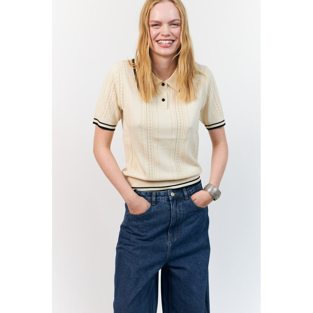 Andrea polo knit
